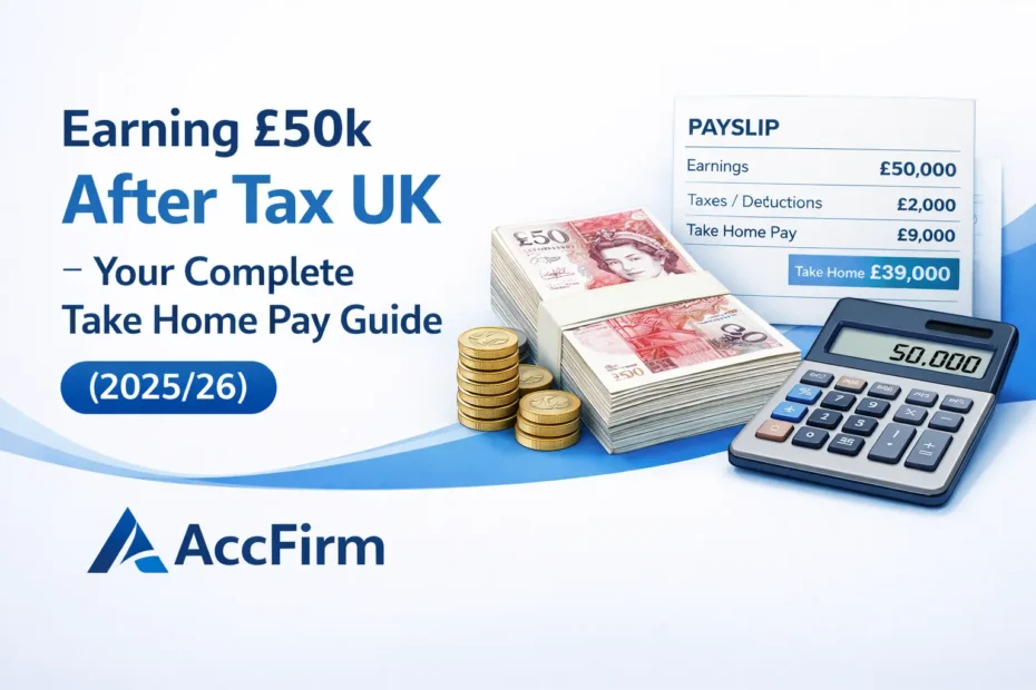 Earning £50k After Tax UK – Your Complete Take Home Pay Guide (2025-26)
