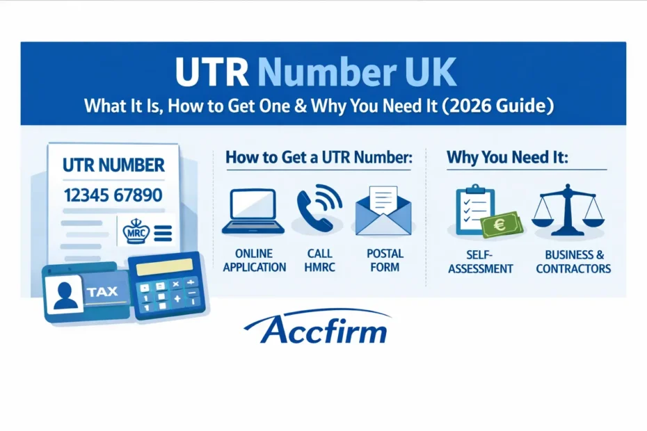 UTR number UK