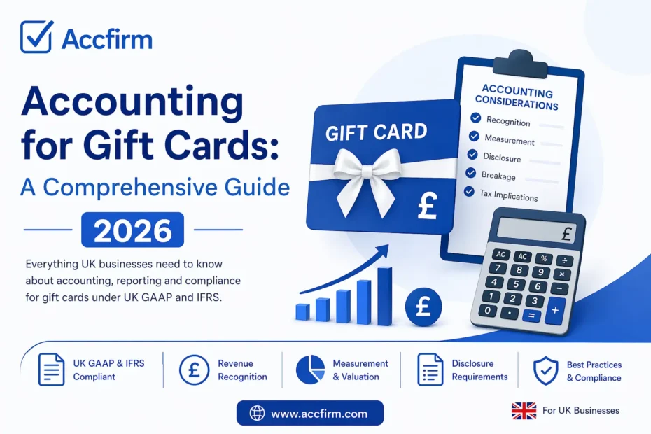 Accounting for gift cards