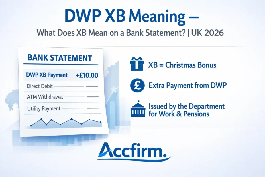 DWP XB Meaning