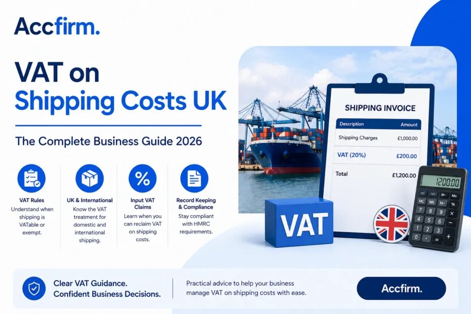 VAT on Shipping Costs UK