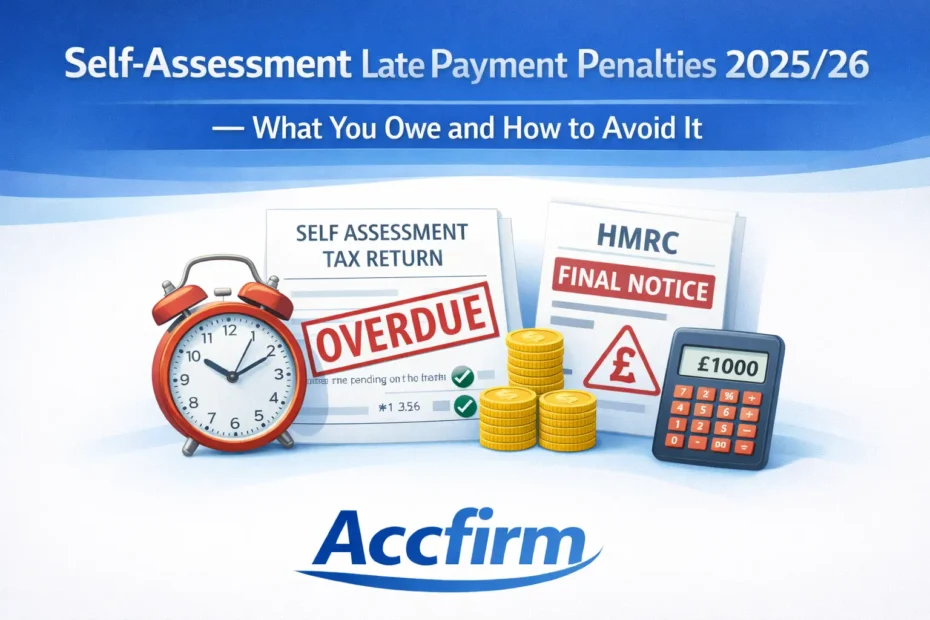 self assessment late payment penalties