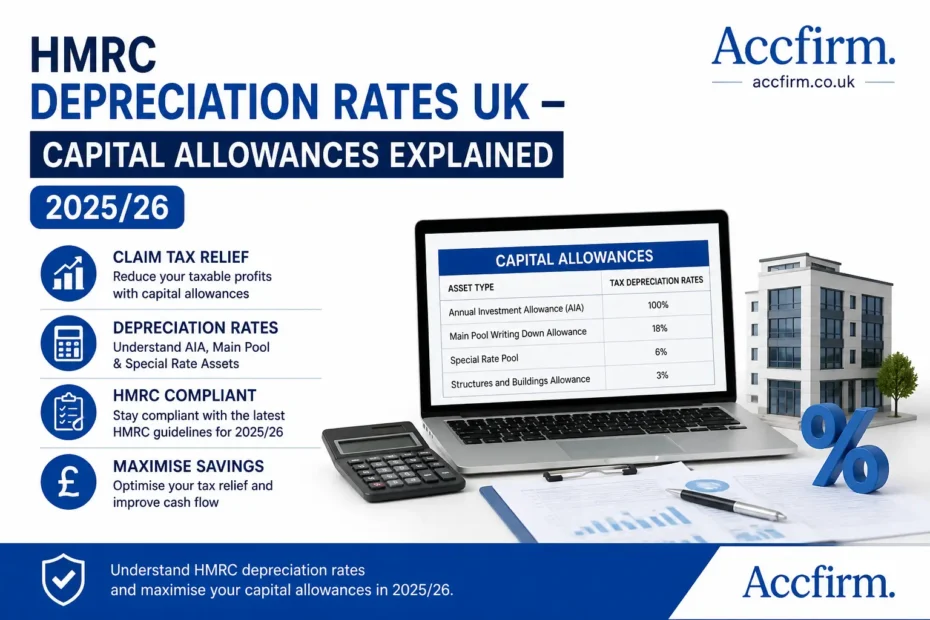 HMRC Depreciation Rates
