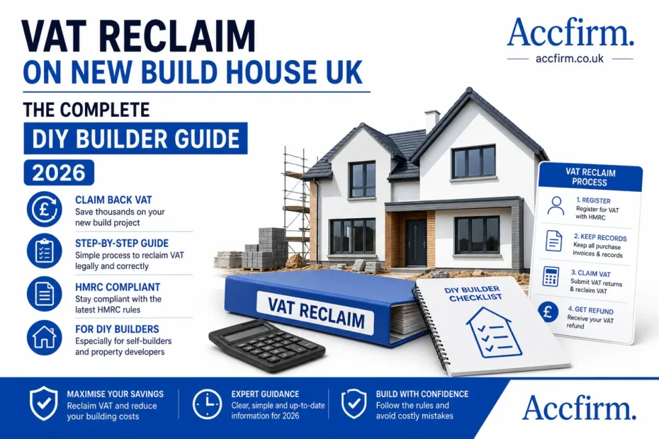 VAT reclaim on new build house UK