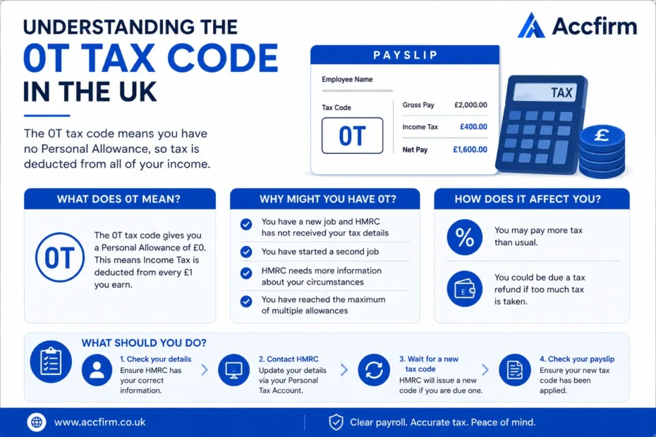 0T Tax Code UK