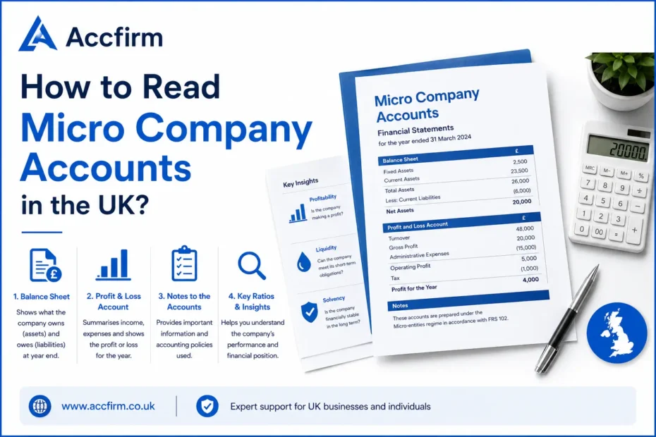 Read Micro Company Accounts