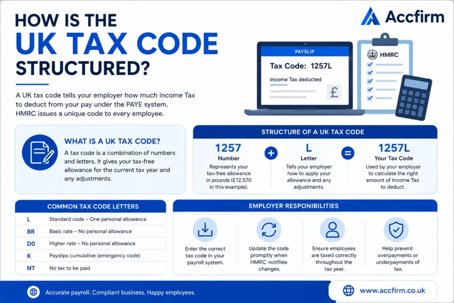 UK Tax Code Structure