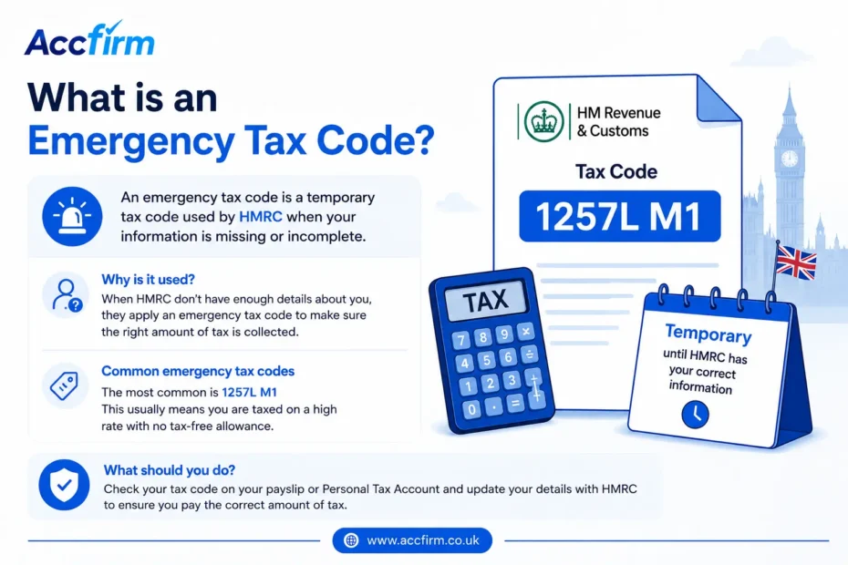 emergency tax code