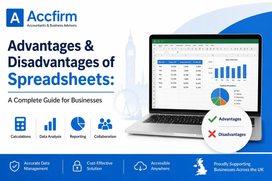 Advantages and Disadvantages of Spreadsheets