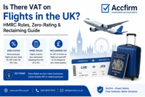 Is There VAT on Flights in the UK? HMRC Rules, Zero-Rating & Reclaiming Guide