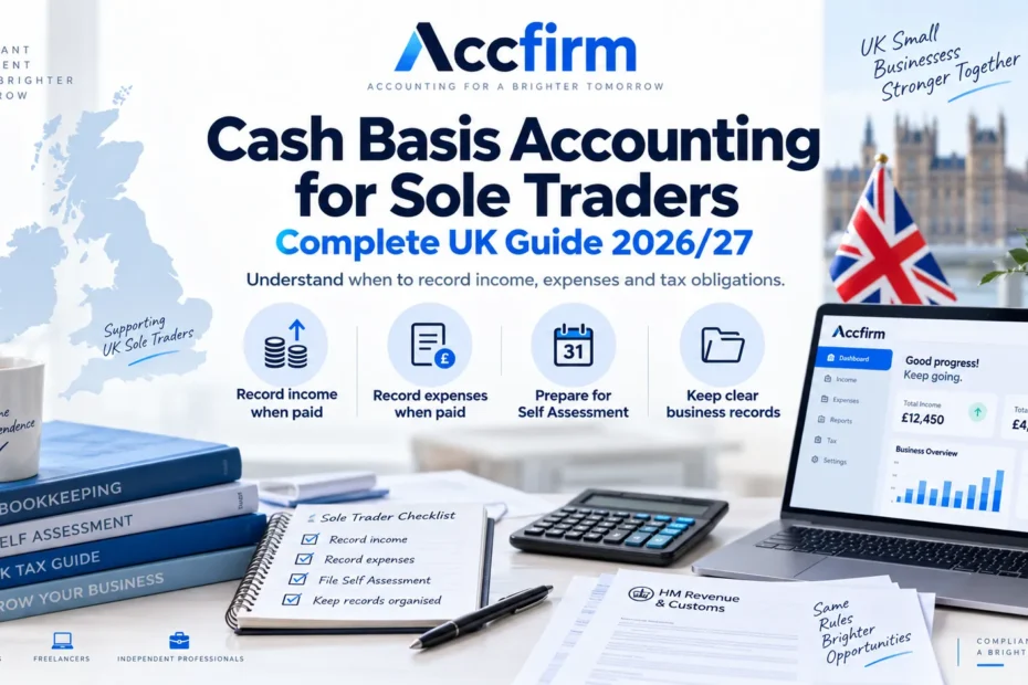 Cash Basis Accounting for Sole Traders
