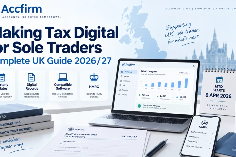 Making Tax Digital for Sole Traders